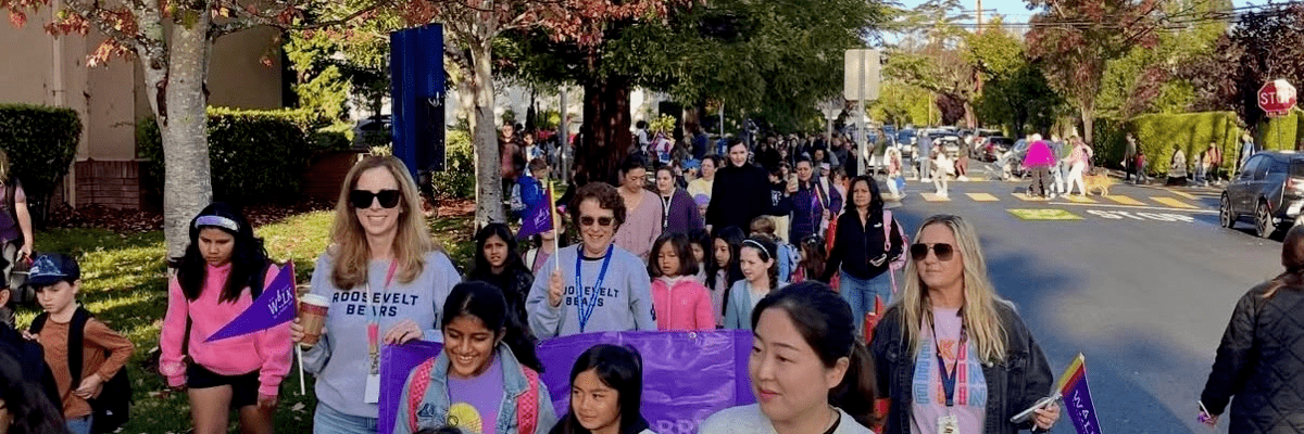 Roosevelt Ruby Bridges Walk to School Day