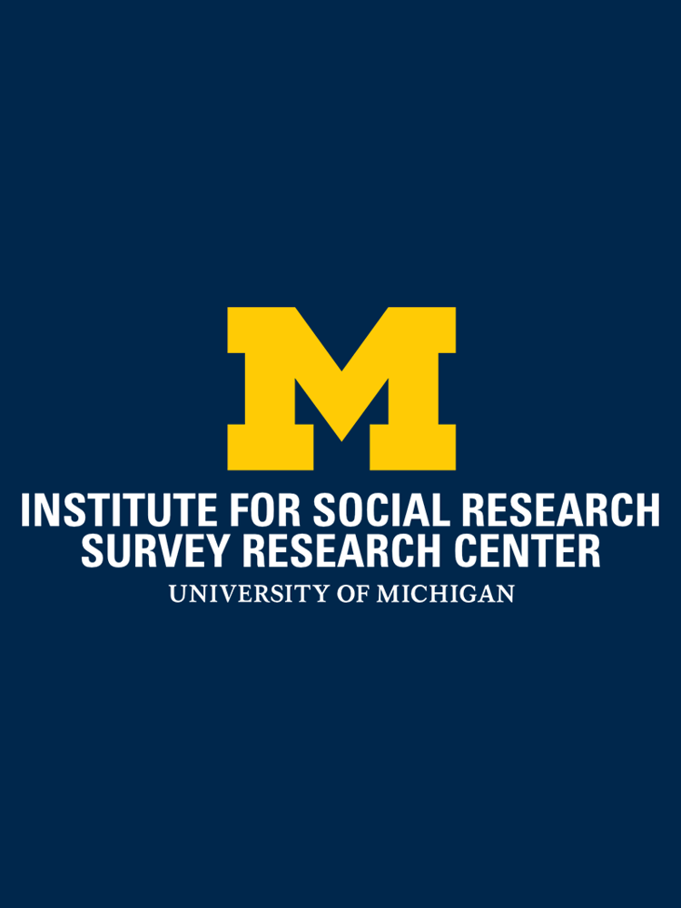 The Survey Research Center logo on dark blue background