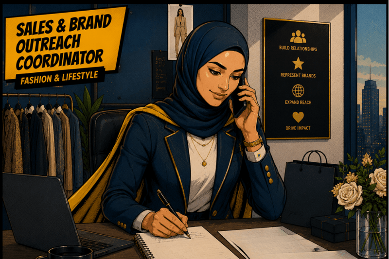 Sales & Brand Outreach Coordinator (Fashion & Lifestyle) image
