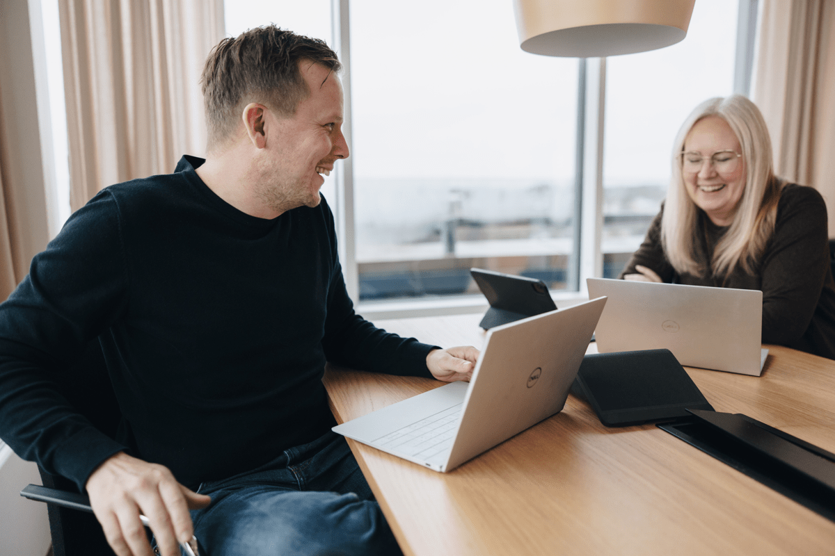 Projektmöte på Hemsö i Västerås
