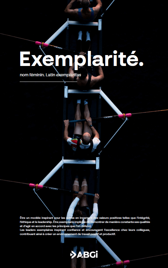 ABGi France - Nos valeurs - Exemplarite