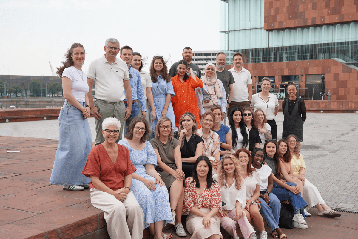 BE POS Sales team in Antwerp