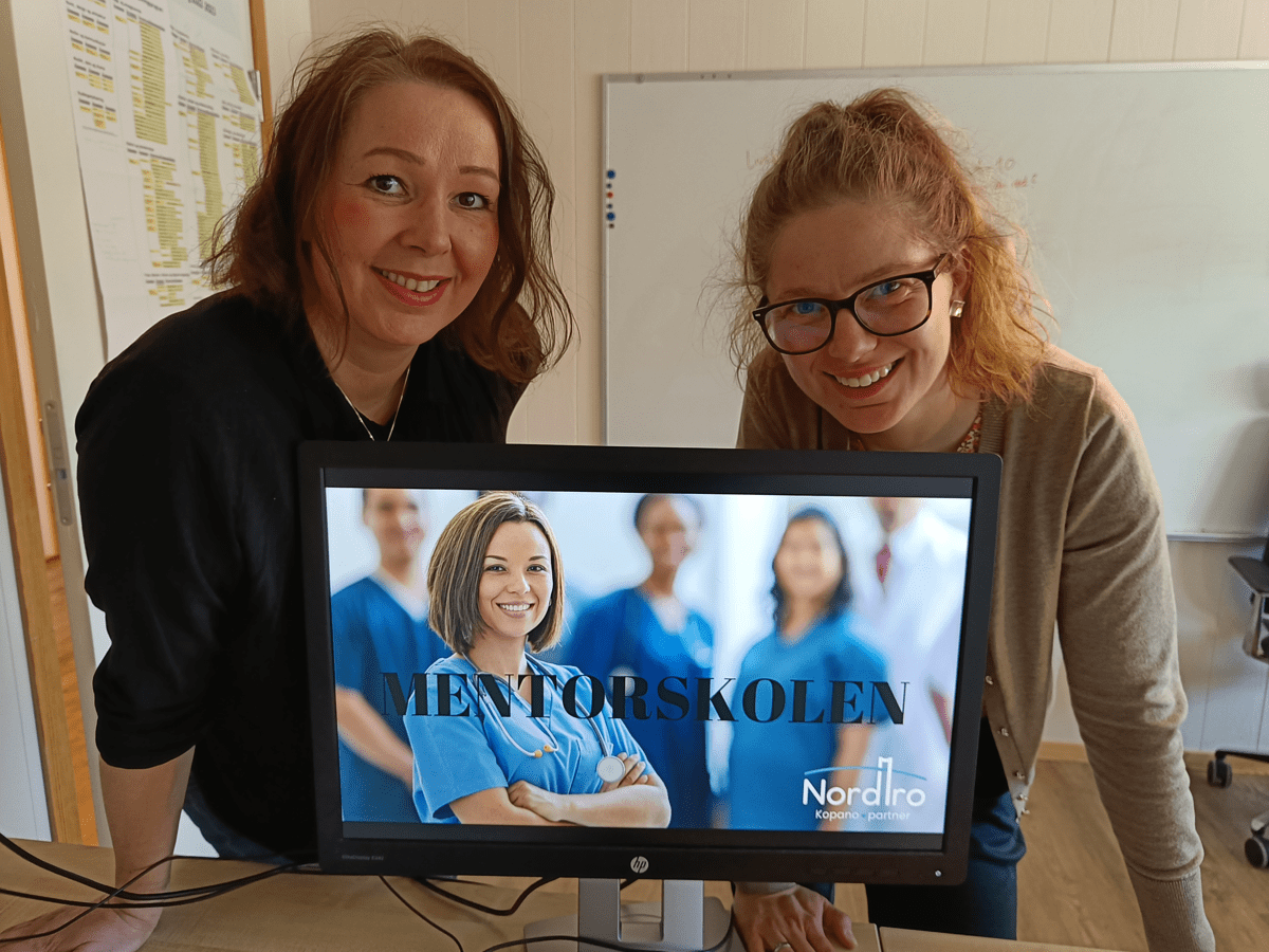 Patricia og Merete mentorkurs mentorskolen.jpg