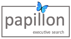 Papillon logo hvit