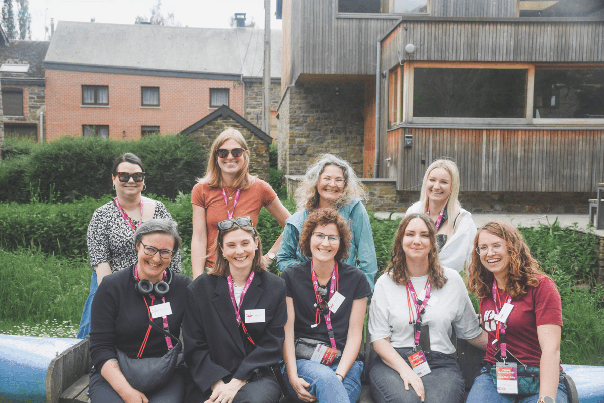 Group photo of SD Worx Polish HR team