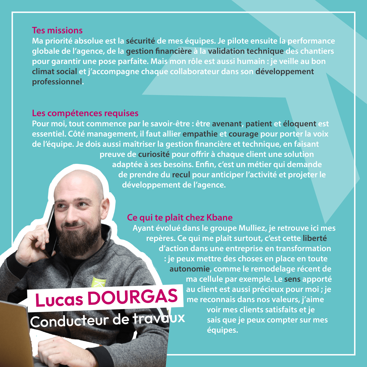 Témoignage métier Lucas