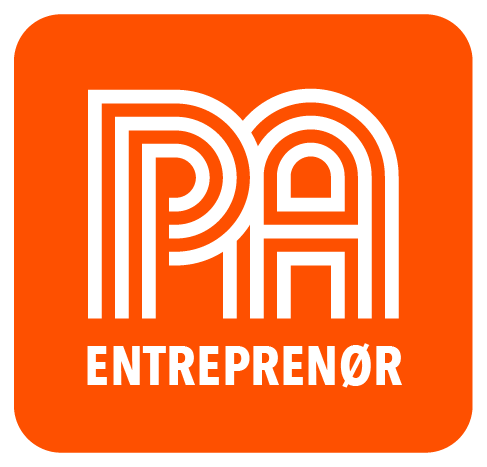 PA-logo_hvit på orange_2021 - Brukes oftest.png