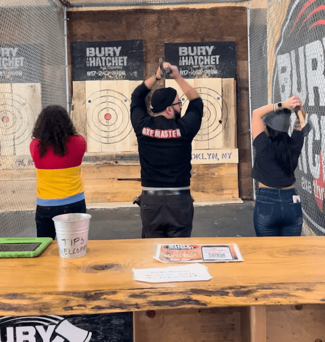 MyWellbeing Axe Throwing