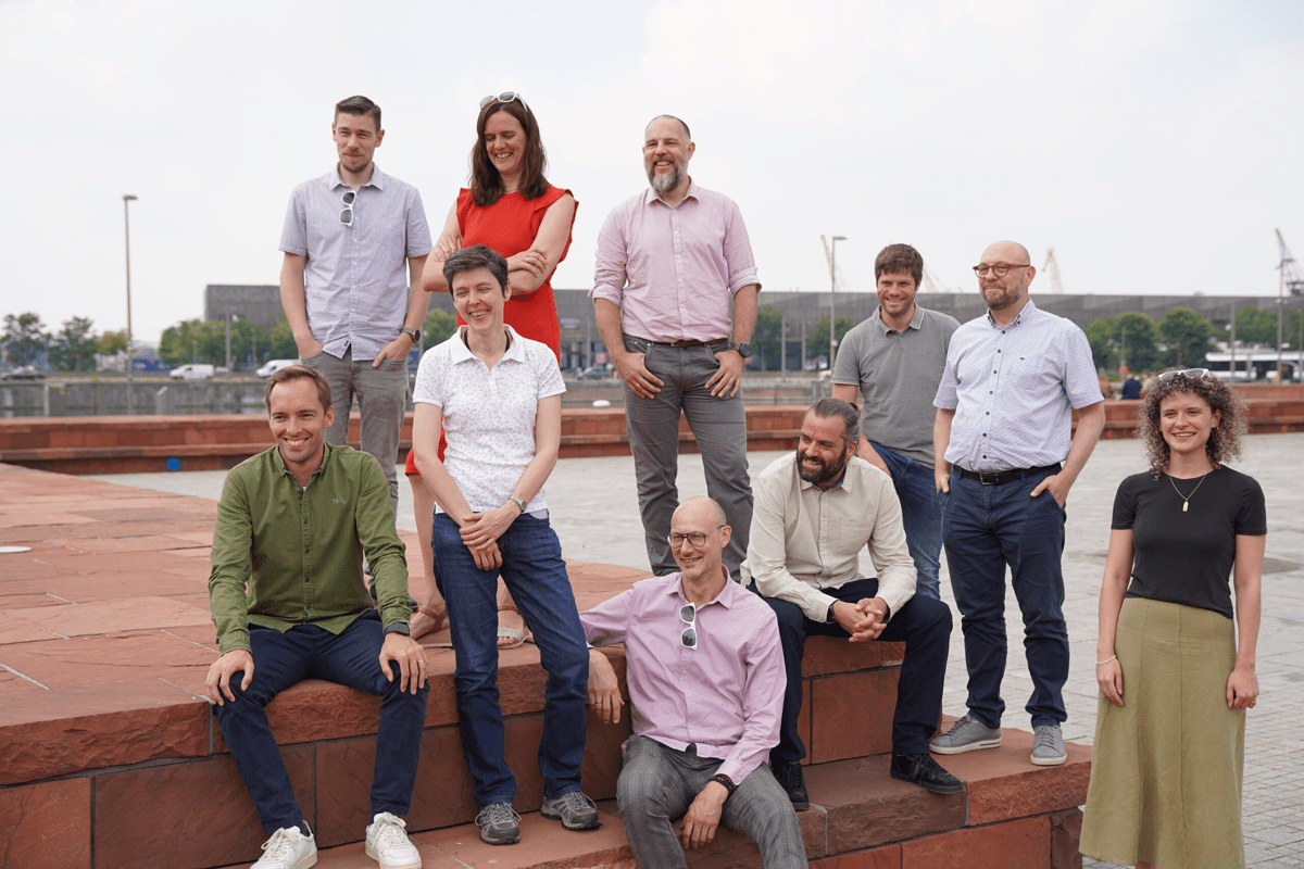 Belgium X-Tend team in Antwerp