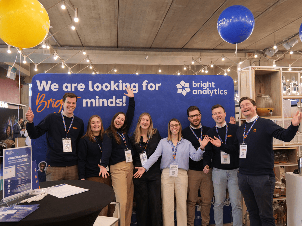 BrightAnalytics-team op de VEK Career Day