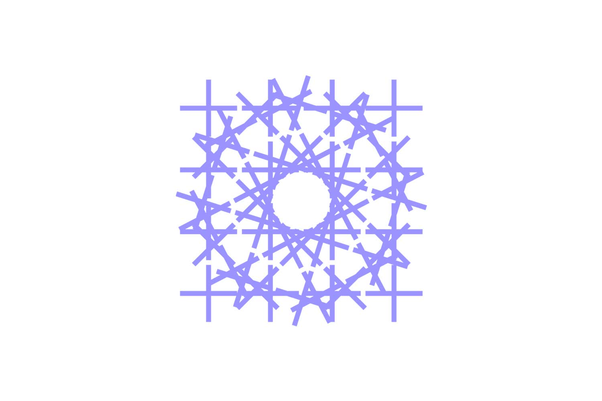 Logo smart and agile lila als Bildmarke