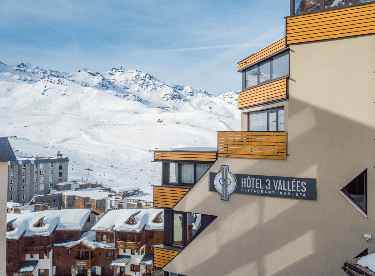 hotel 3 vallées val thorens - exterieur