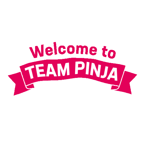 welcome-to-team-pinja-fuchsia-text.gif