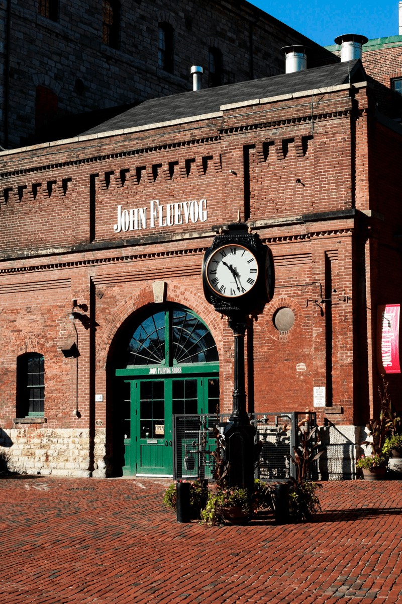 Distillery storefront