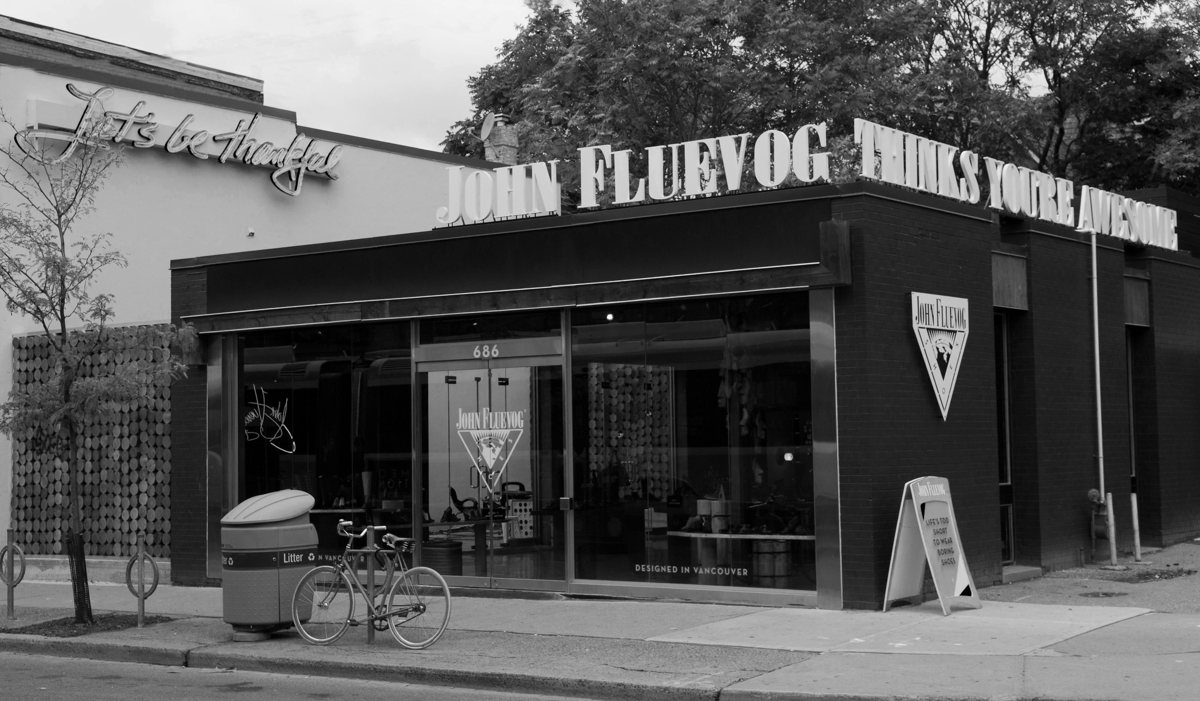 Queen St storefront