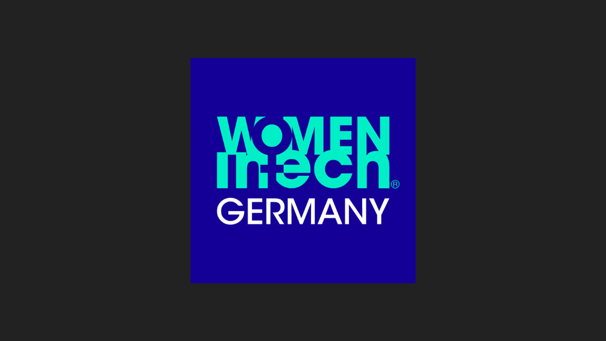 Logo Women in Tech® with background