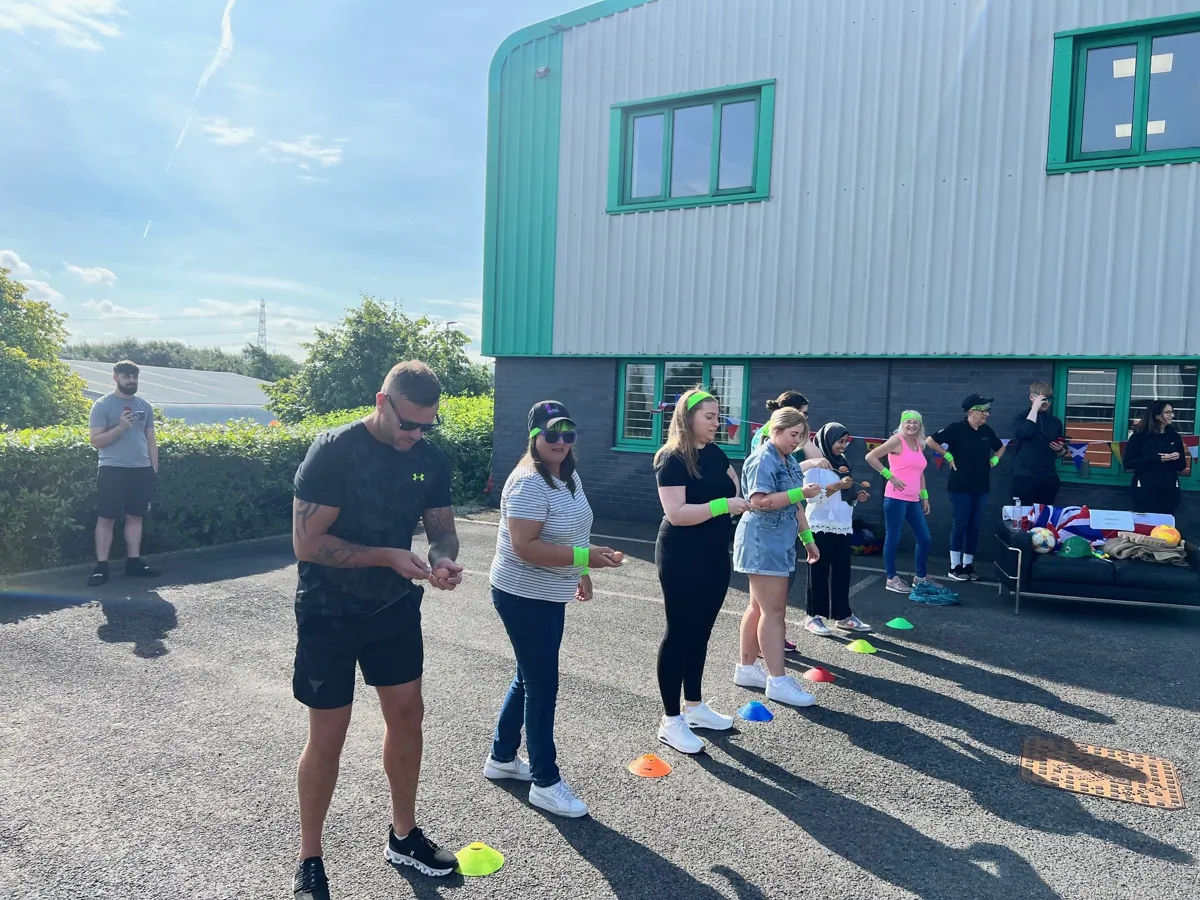 Sports Day relay line-up