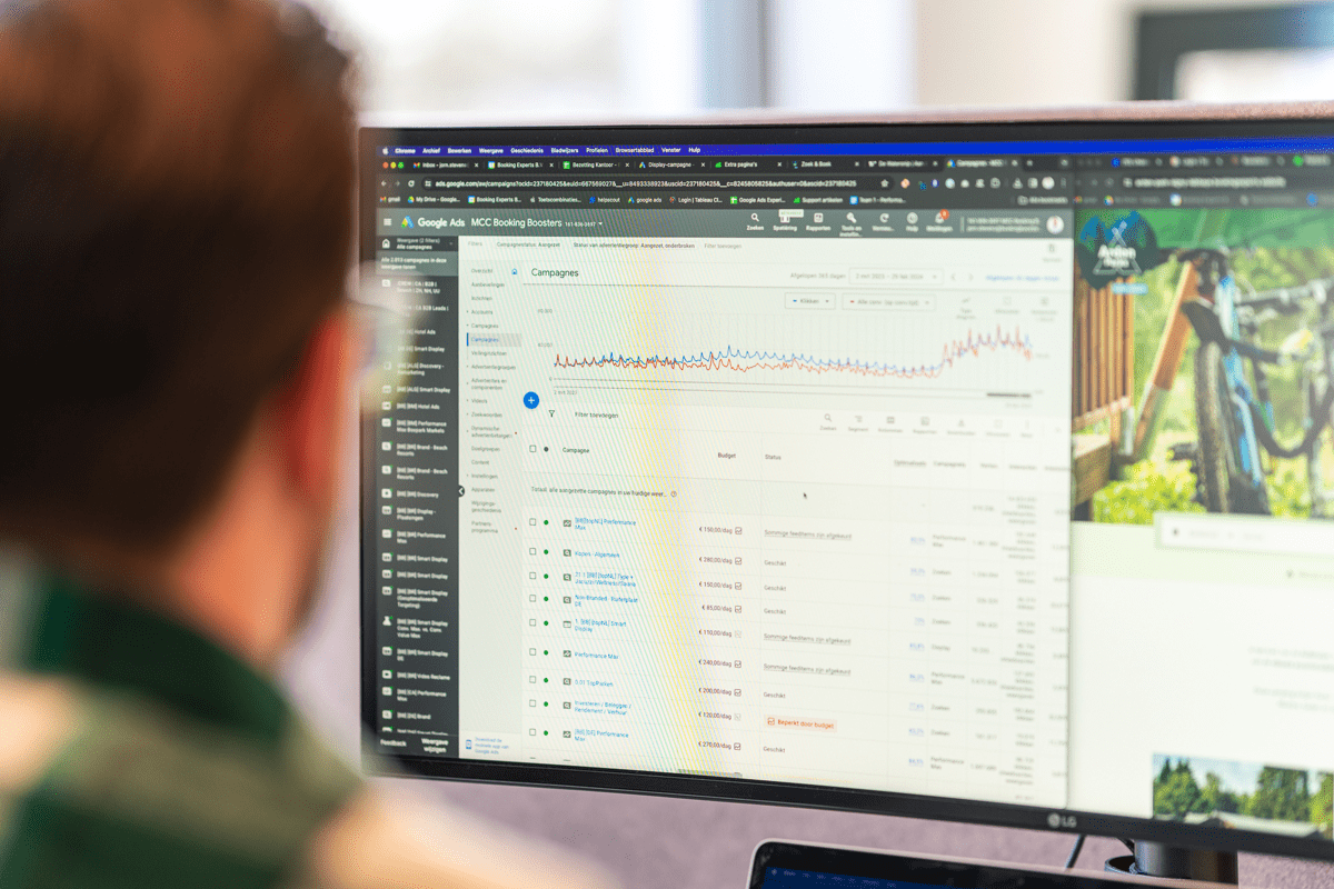 Online advertising marketeer Jorn optimaliseert zijn Google Ads campagnes