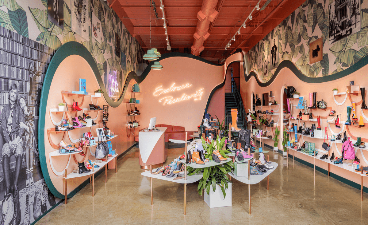 John Fluevog Dallas interior