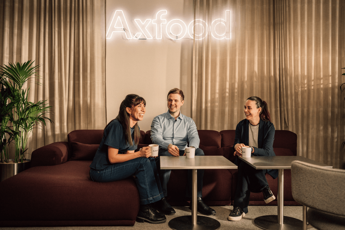 Teamwork på Axfood.