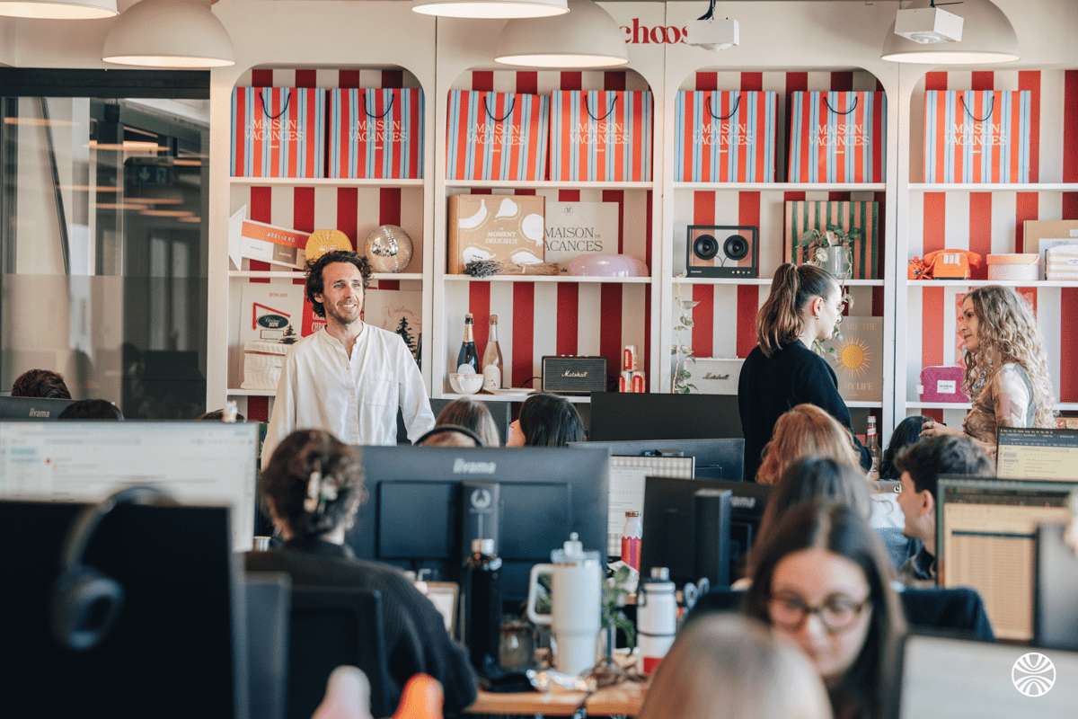 L'équipe Choose dans les bureaux