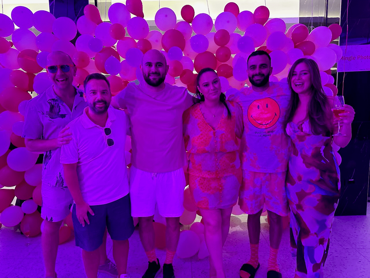 Gothenburg team at the Pink Party in Croatia 2022