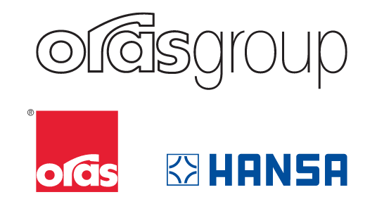 ORASGROUP Oras and HANSA logot