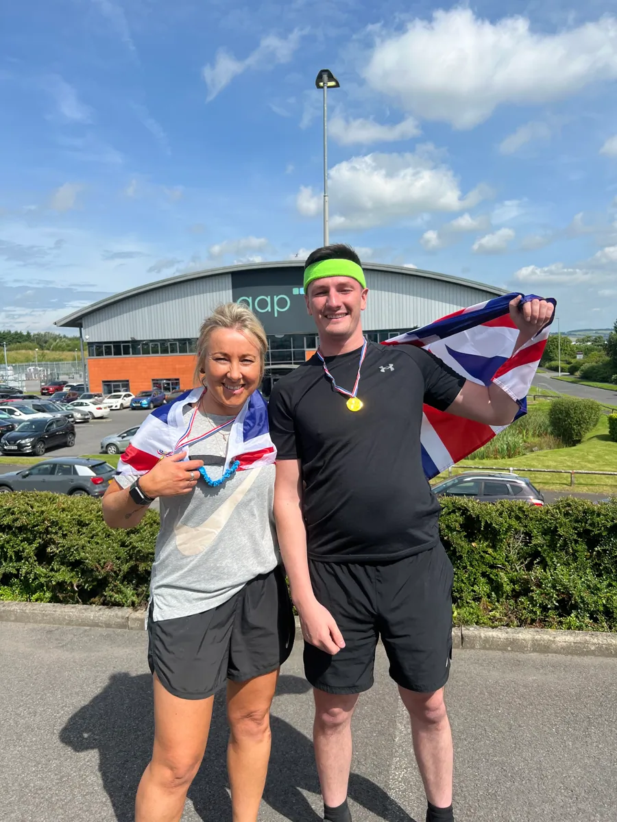 Medal winners outside the GAP arena