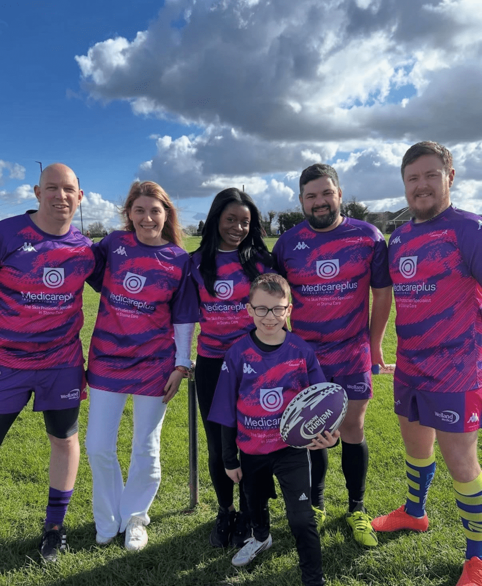 Colostomy UK Rugby team 
