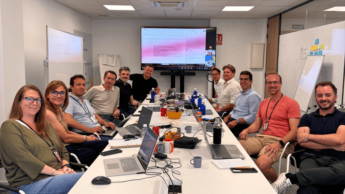 SAP team in meeting