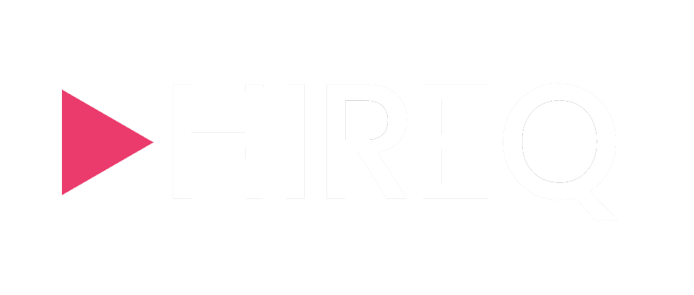 HIREQ logo, vit