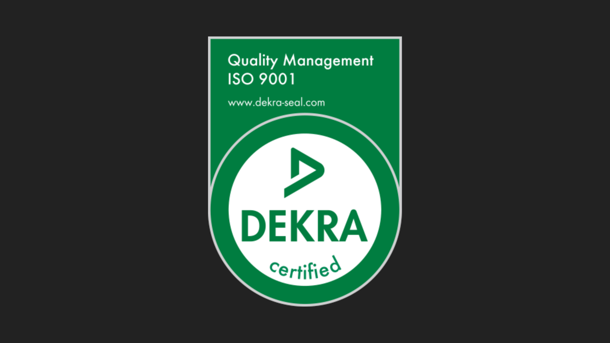 ISO 9001 certified