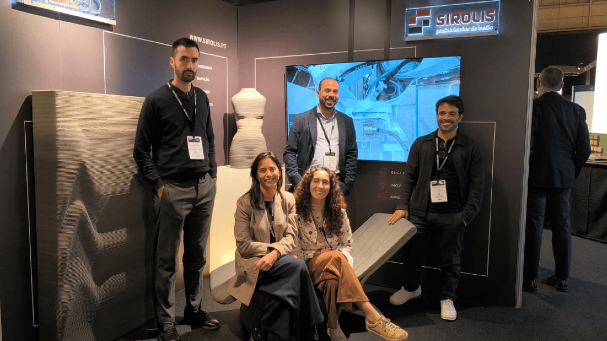 Equipa Sirolis em Stand no evento