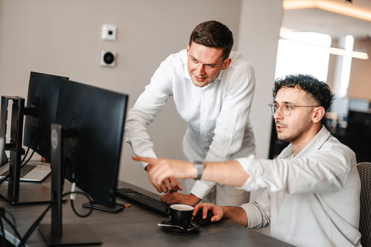 Problemen op computer oplossen hoofdkantoor