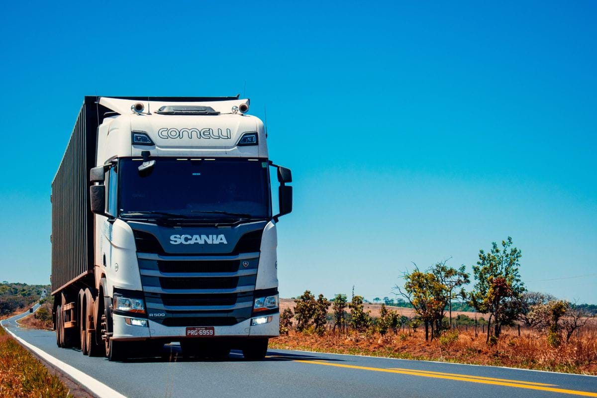 white truck on road during daytime