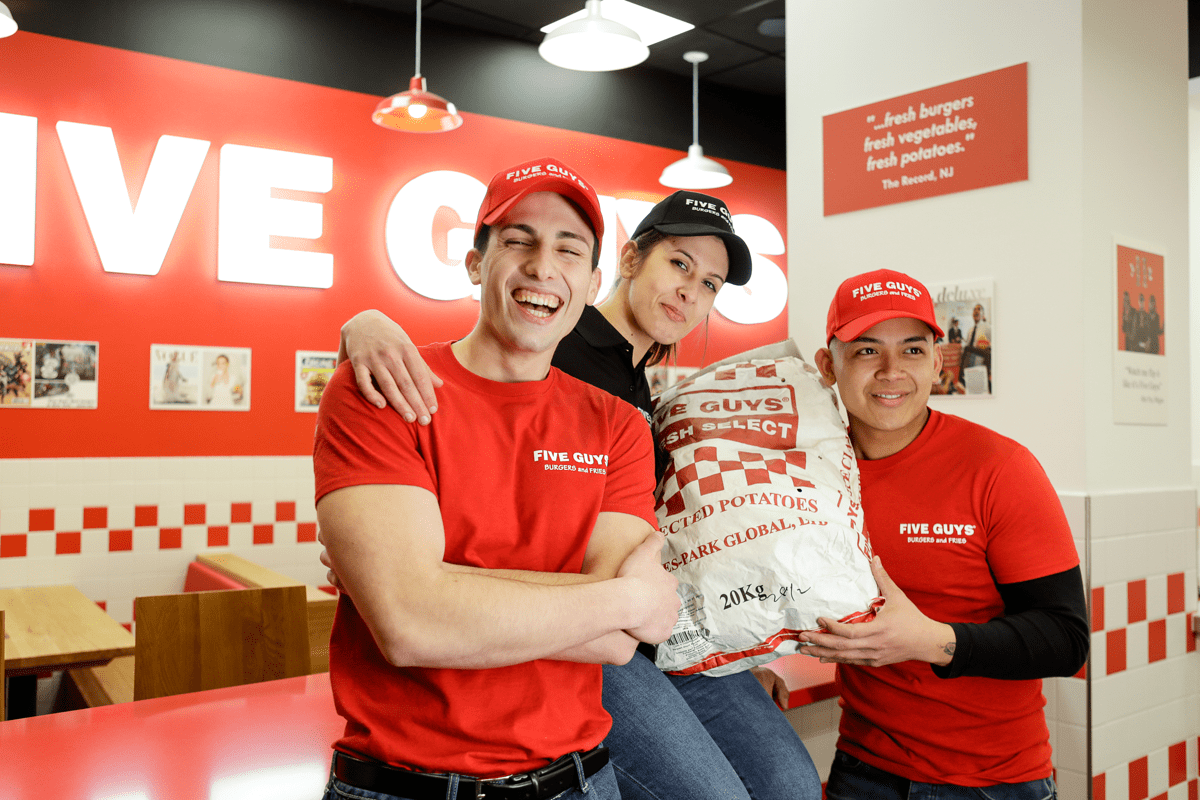 Five Guys on X: We are now open in Antwerp, Belgium! Where do you think  the next Five Guys location should be? 🤔 #TravelTuesday   / X