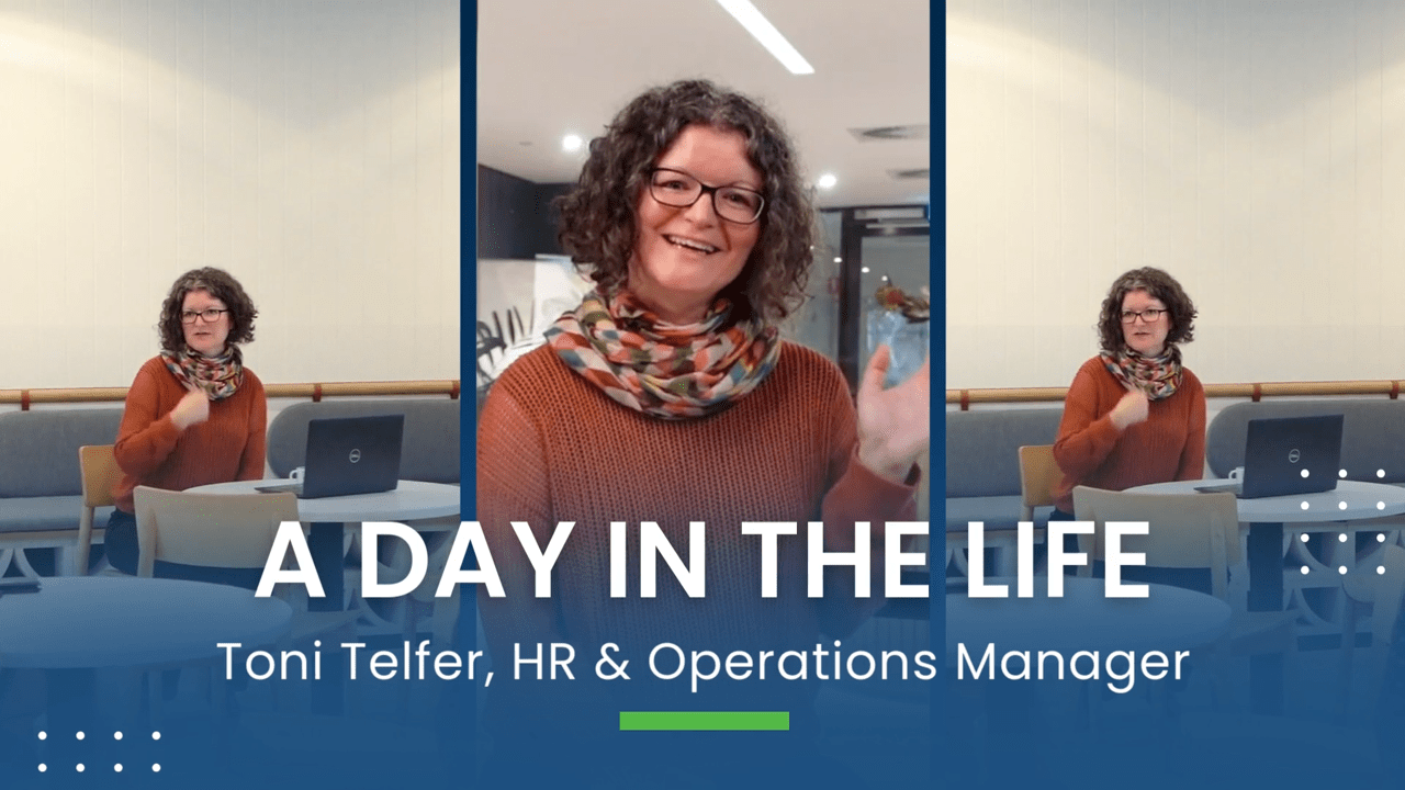 A day in the life of Toni Telfer
