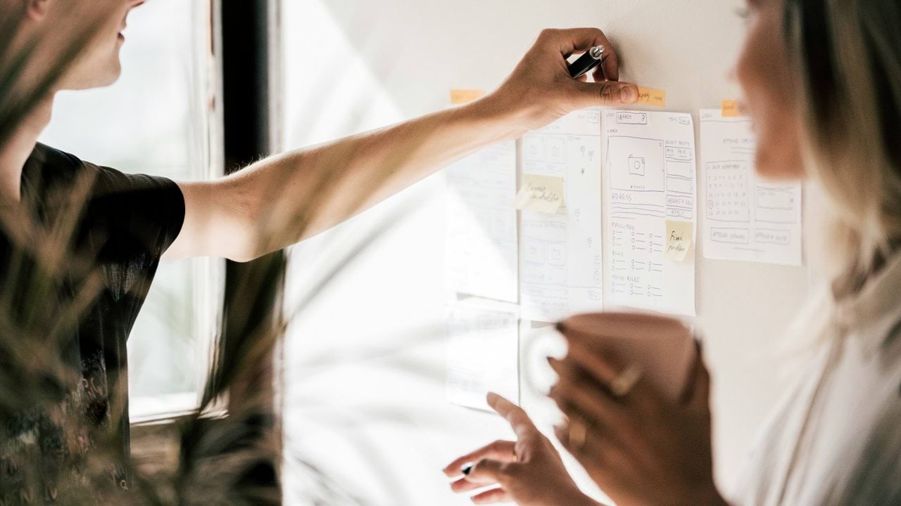 A group of friends at a coffee shop
