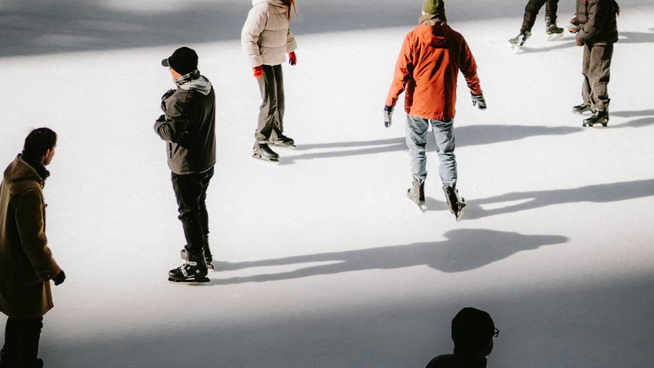 A group of friends at a coffee shop