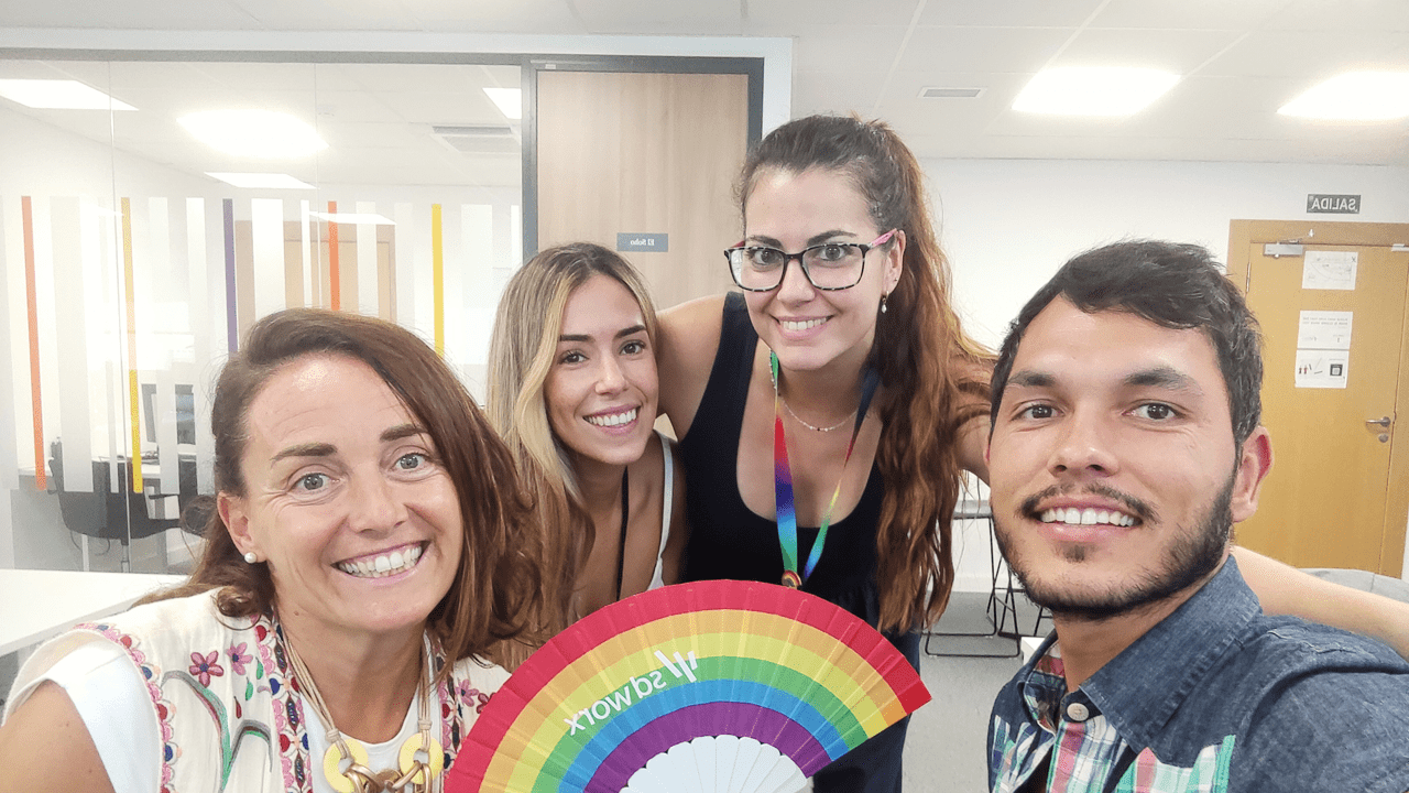 Working SD Worx colleagues