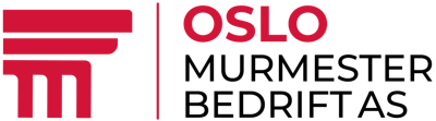 Oslo Murmesterbedrift AS sin bedriftslogo
