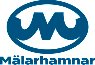 Mälarhamnar -logga