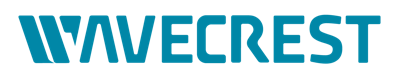 Yrityksen WaveCrest logotyyppi