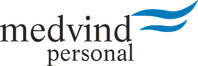 Medvind Personal sin bedriftslogo