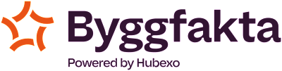 Byggfakta - Powered by Hubexo-logga