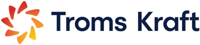 Troms Kraft sin bedriftslogo