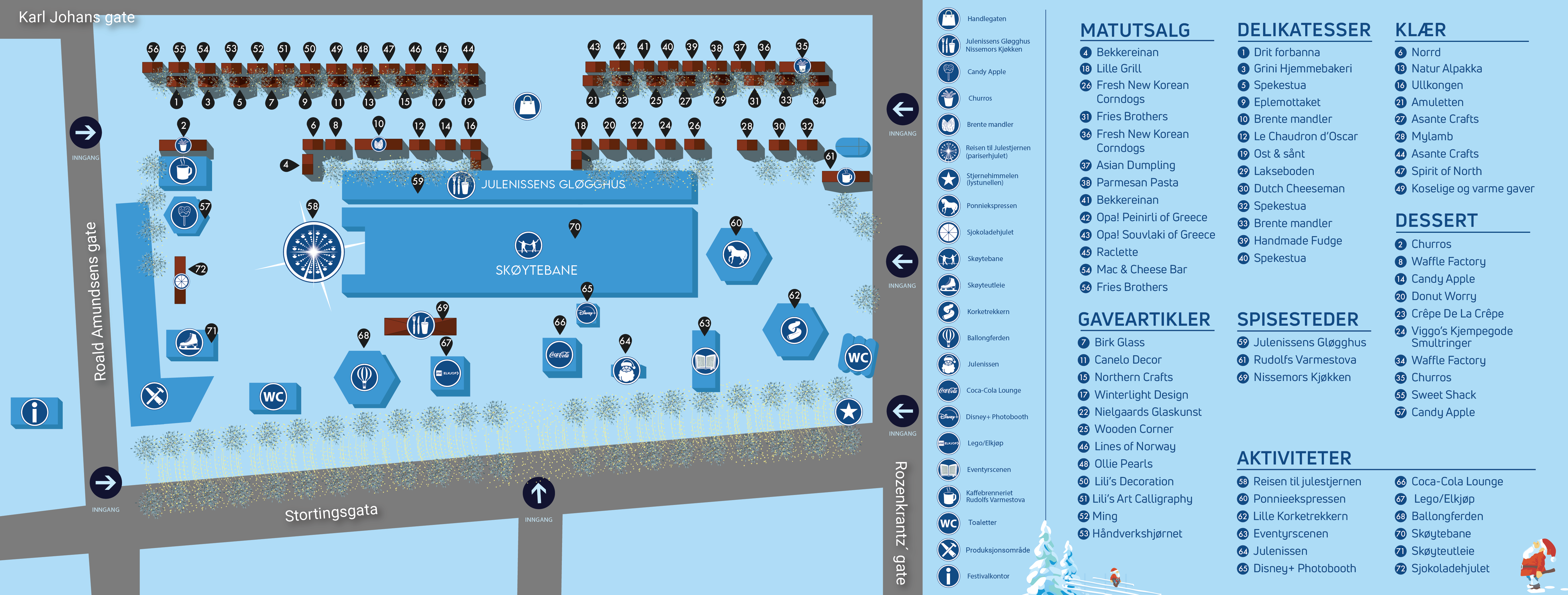 Jul i Vinterland kart 2026