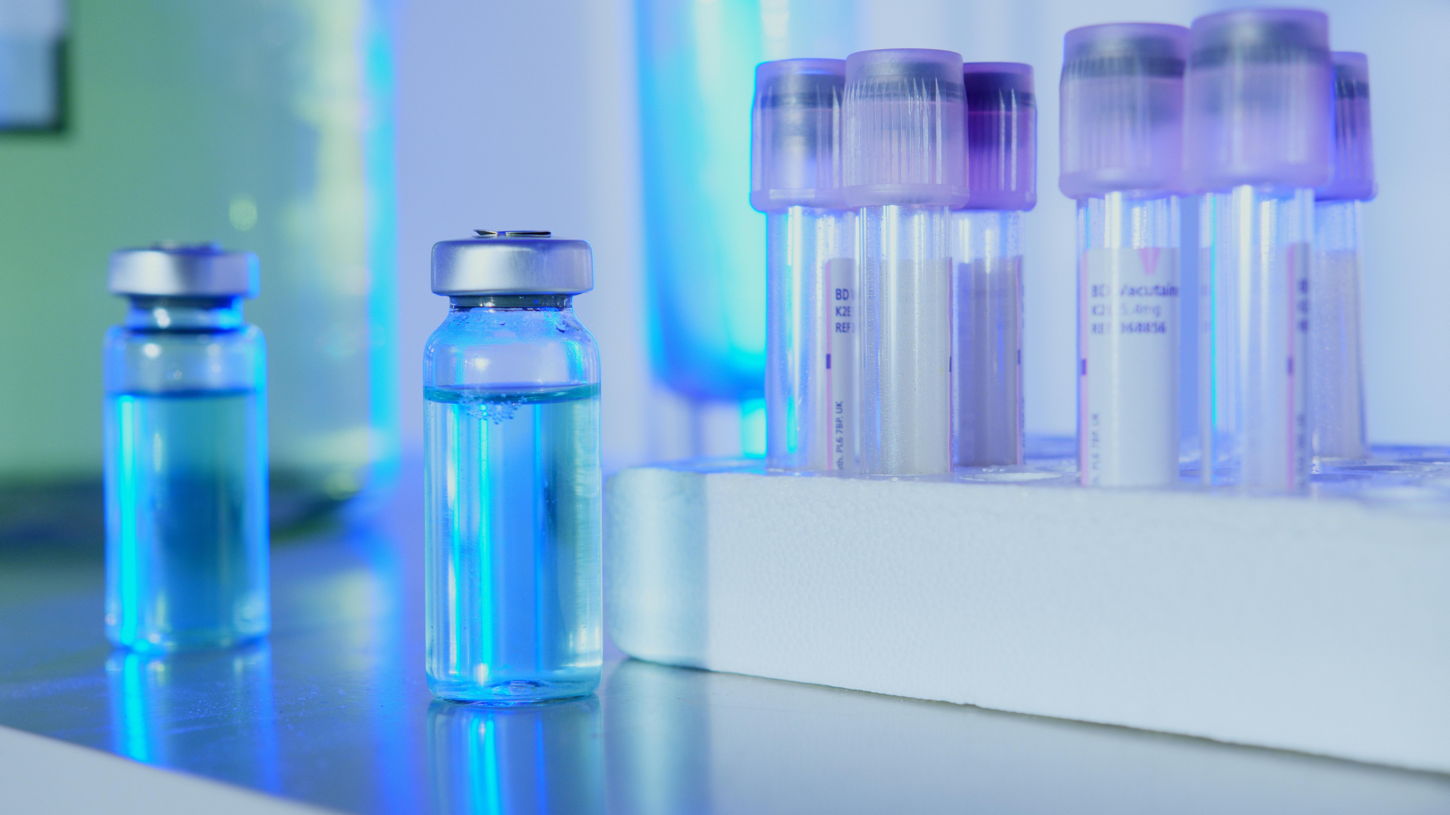 Chimie Pharmaceutique Produit Liquide Flacon Conditionnement