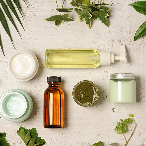 Cosmétique Pot Lotion Crème Tube Bio Shampoing Chimie