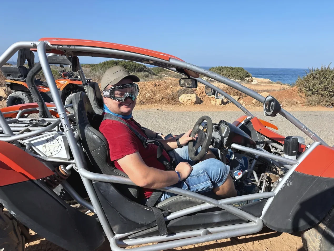Buggy ride in Cyprus